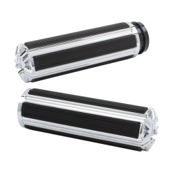10-Gauge Grips Chrome 7/8" Throttle By Wire