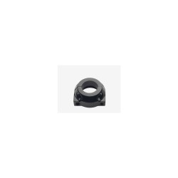 Custom Throttle Clamp Round Style Black 1" Dual Cable