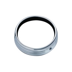 7" Headlamp Trim Ring Chrome