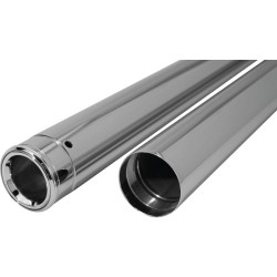 41mm Fork Tubes 49-76 FL Stock Show Chrome 20,5"