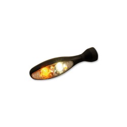 Micro 1000 PL LED Turn Signal/Position Light Black Clear LED