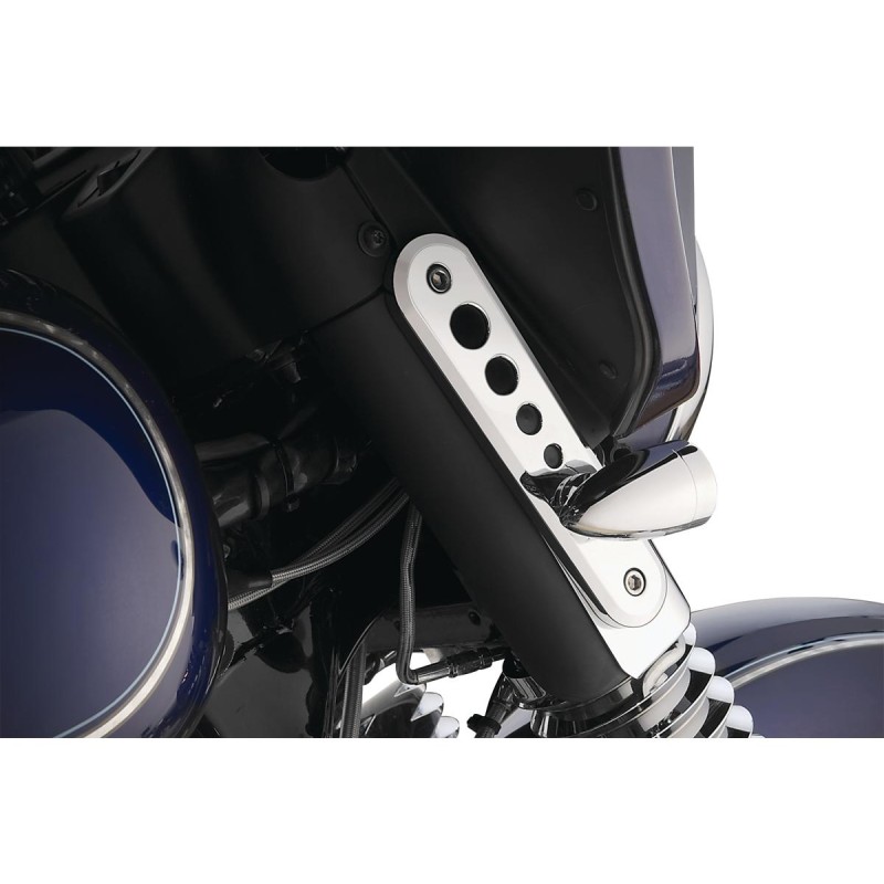 Touring Fork Turn Signal Bracket Black