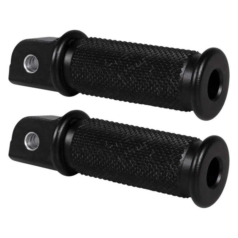 Passenger Footpegs Rubber Black