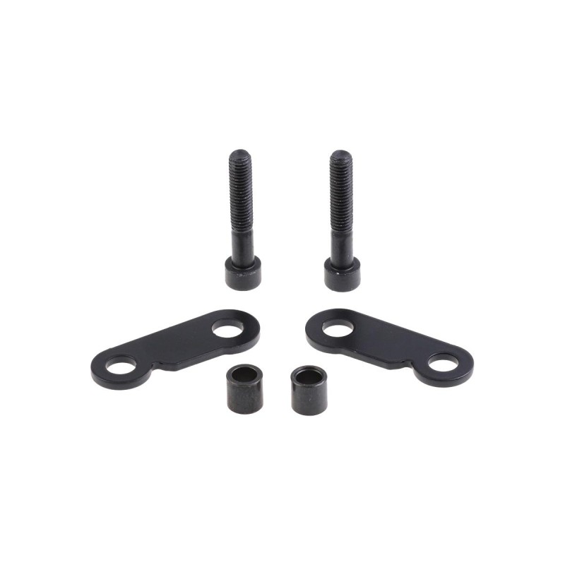 Front Turn Signal Bracket Black Powder Coated