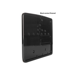Inside License Plate Base Plate Swiss Size 140x180mm Black Satin