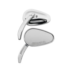Tapered Billet Mirror Chrome
