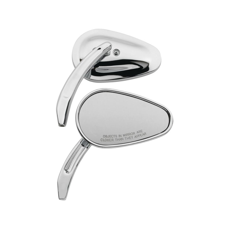 Tapered Billet Mirror Chrome