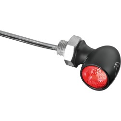 Atto® RB LED Taillight Vertical mount, Clear Lens Black Clear LED