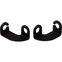 Front Turn Signal Bracket Black Powder Coated