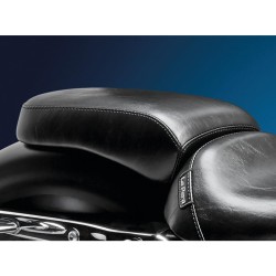 Bare Bones Pillion Pad Smooth Black Vinyl