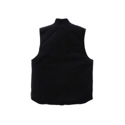 Relaxed Fit Firm Duck Insulated Rib Collar Vest