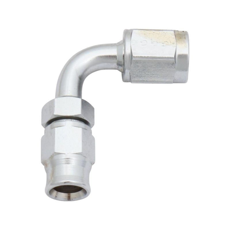 Deluxe Professional Builder Brake Line Refill Hose End Chrome