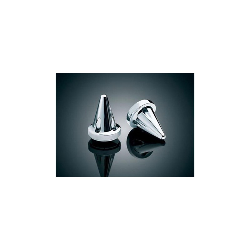 Stiletto Grip End Caps Chrome