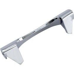 Short Steel Turn Signal Mounting Bar Short Chrome