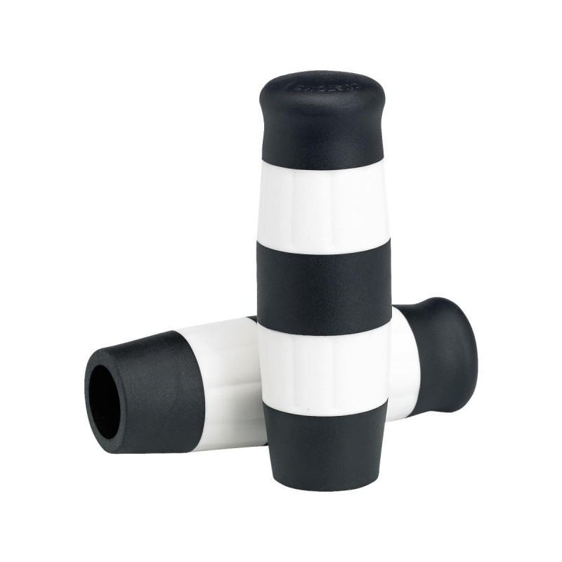 Flying Monkey Grips Black White 1" Throttle By Wire Throttle Cables