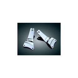 Multi Purpose Solid Backrest Mounts Chrome