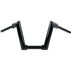 2" Str8UP Softail Handlebars Medium (280mm), Width Lower Tube 260 mm Black Powder Coated Hydraulic Clutch Throttle By Wire