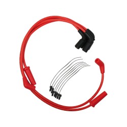 8 mm Custom Spark Plug Wires Red