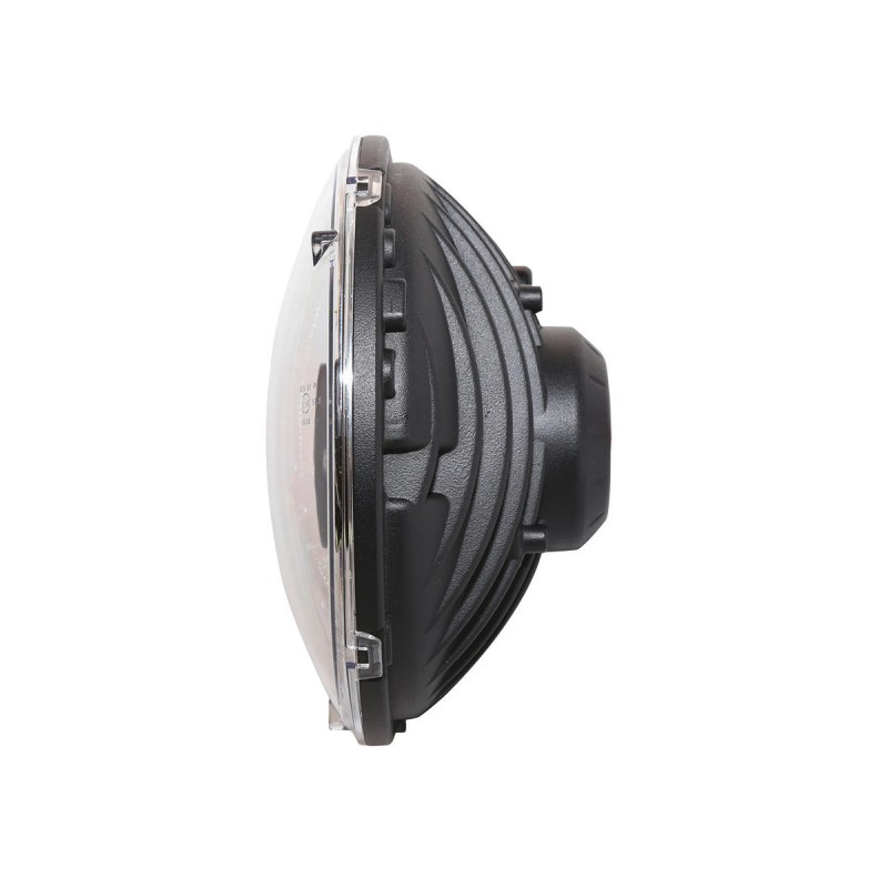 Type 3 7" LED Reflektor Scheinwerfereinsatz Chrome bulb shield Chrome Clear LED