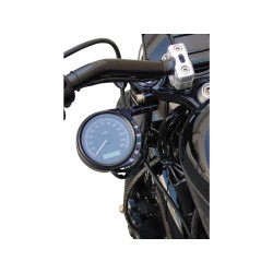 Sportster Speedometer Side Mount Bracket Black