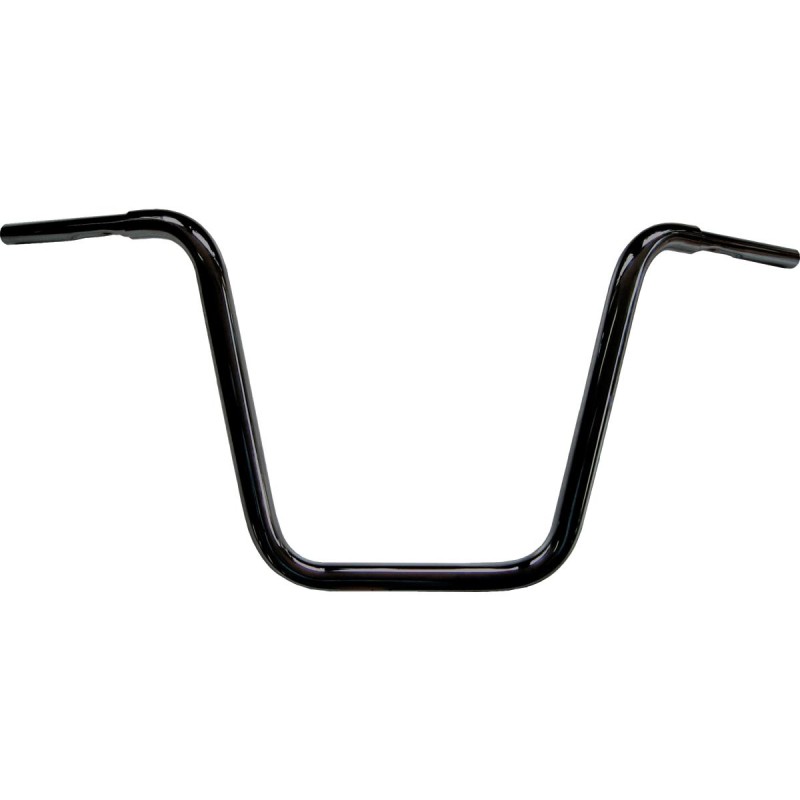 400 Fat Ape Hanger Handlebar with 1 1/4" Clamp Diameter Black Powder Coated 1 1/4" Throttle Cables
