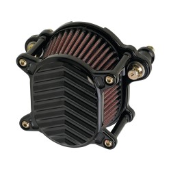 Omega V-Fin Air Cleaner Black