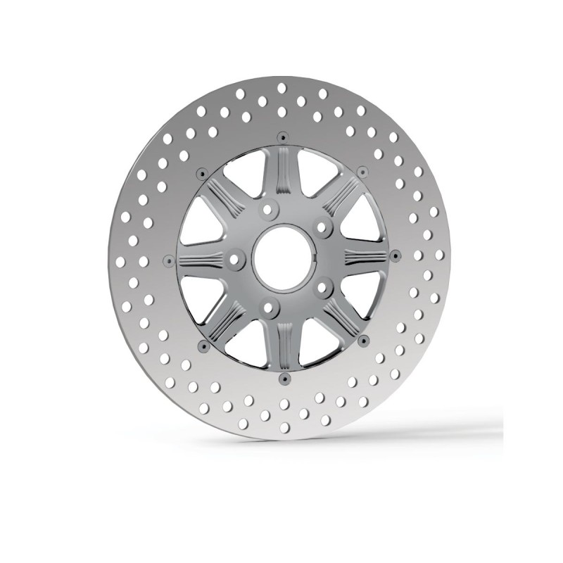 Velocity 2-Piece Brake Rotor Chrome Stainless Steel 11,8" Rear