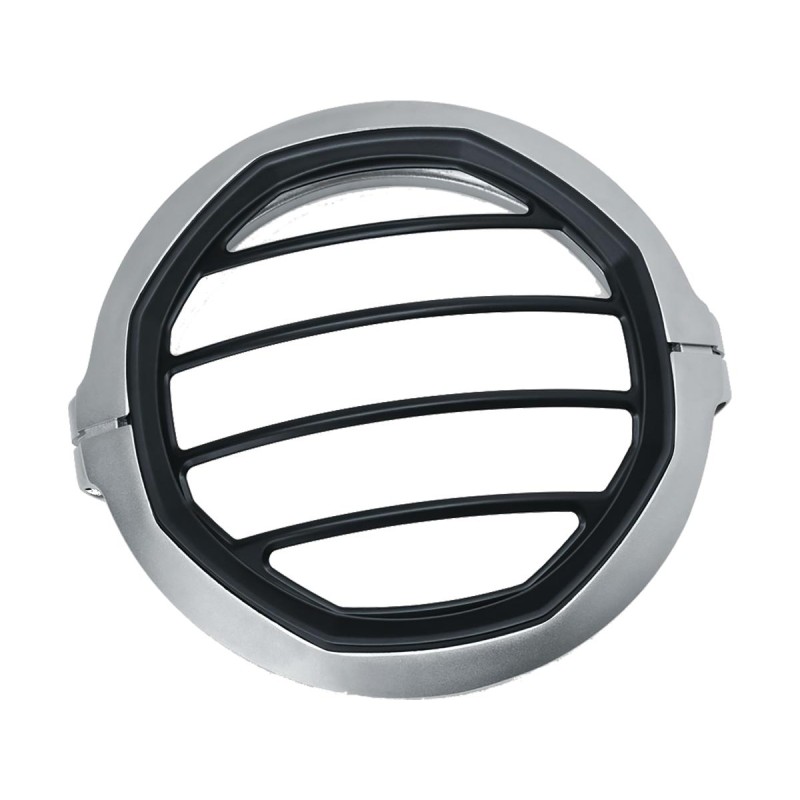 Dillinger 5 3/4" Headlight Trim Ring Silver