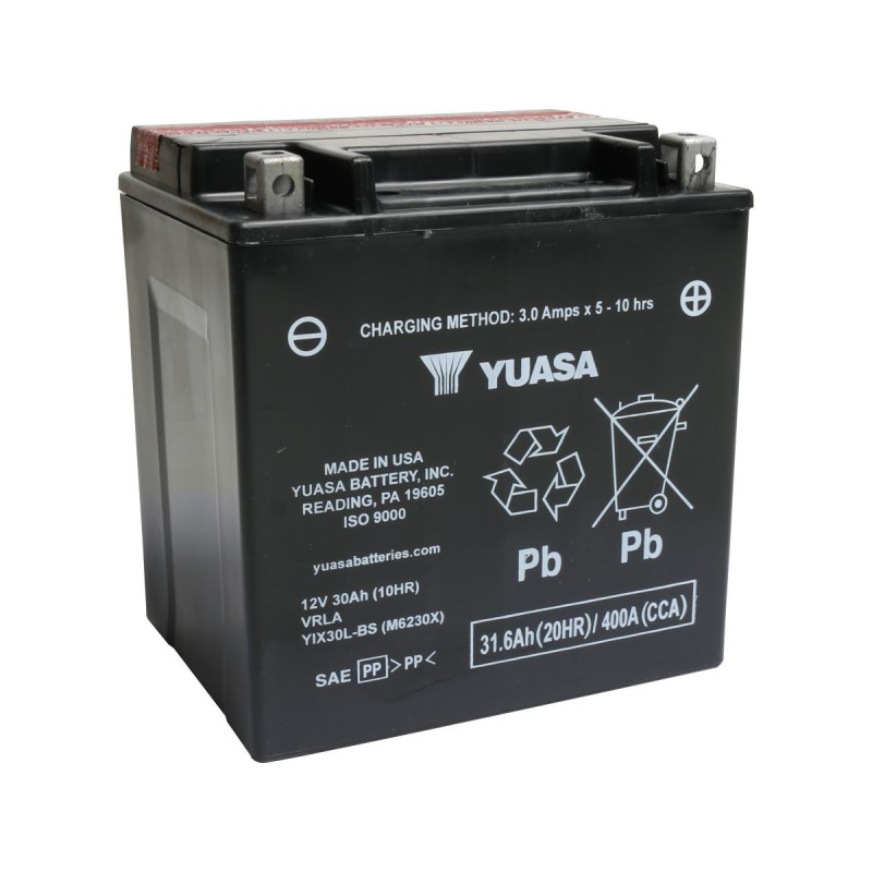 Maintenance Free YIX30L AGM Battery AGM 400 A 31.6 Ah