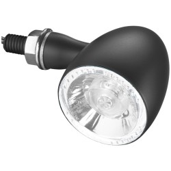 Bullet 1000 PL White LED Turn Signal/Position Light Black White LED