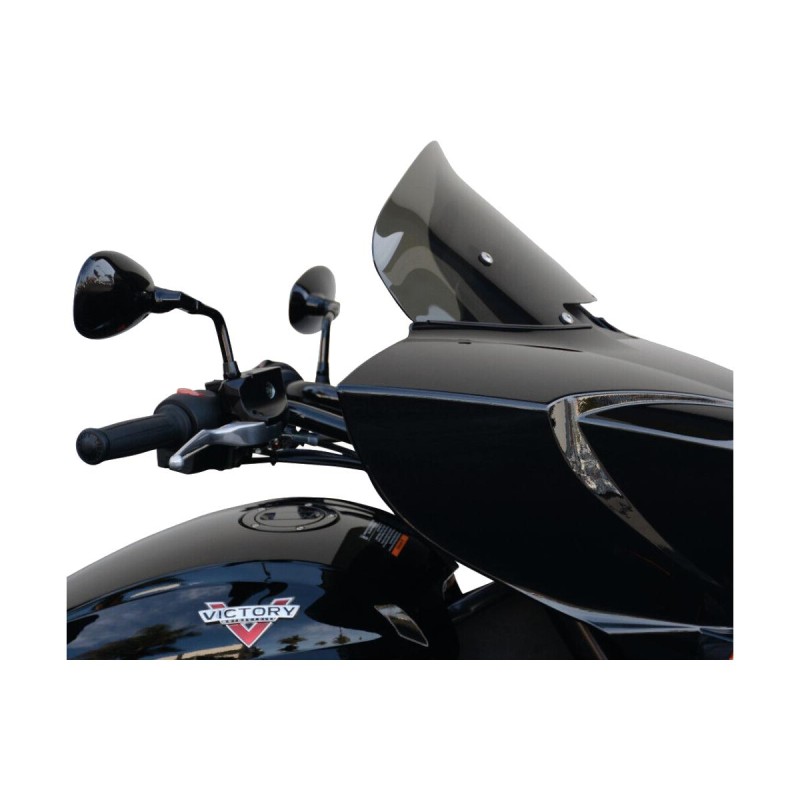 High Performance Replacement Windscreen Height: 10" Dark Smoke