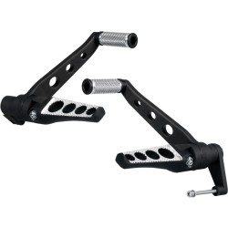 Thunderbike Drilled Forward Control Kit, Black Forward Control Kit for V-Rod