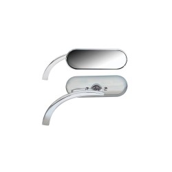 Mini-Oval Micro Mirror Chrome Right