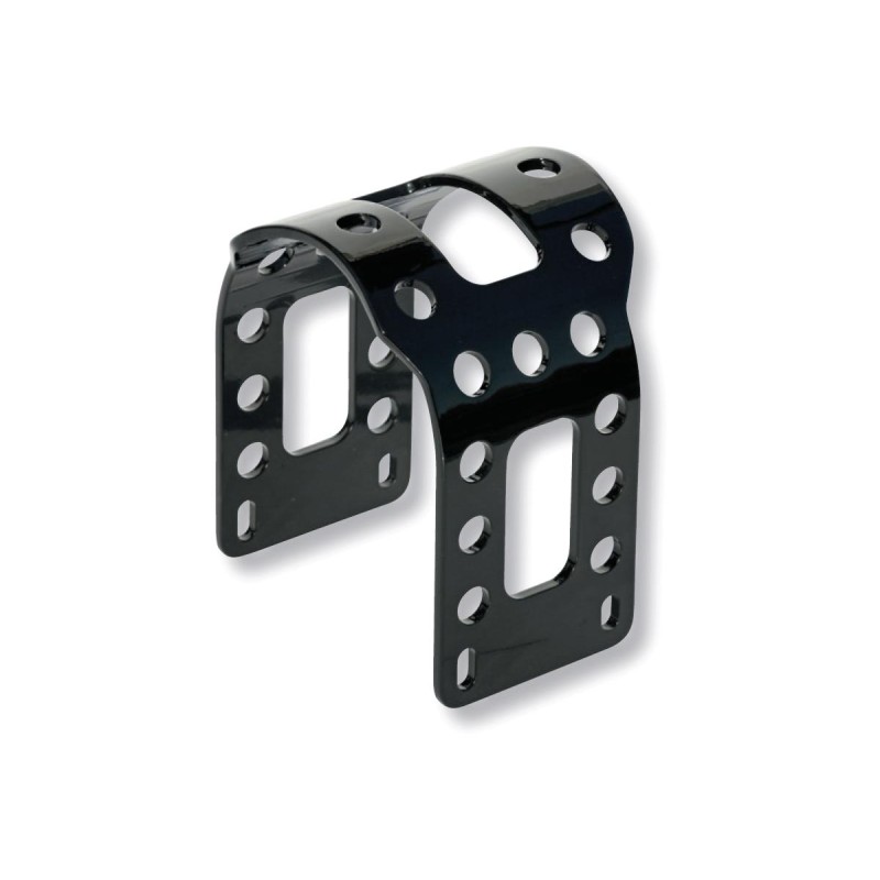 Fork Brace With OEM Wheel Gloss Black Powder Coated