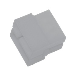 AMP 8-Position Male Mate-n-Lock OEM Style Connector Housing White