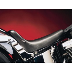 Bare Bones Gel Pillion Pad Smooth Black Vinyl