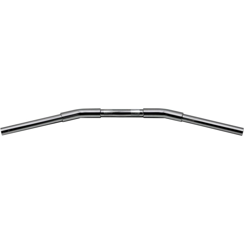 1 1/4" Fat Drag Bar Handlebar with 1" Clamp Diameter Dimpled 3-Hole Chrome 820.0 mm