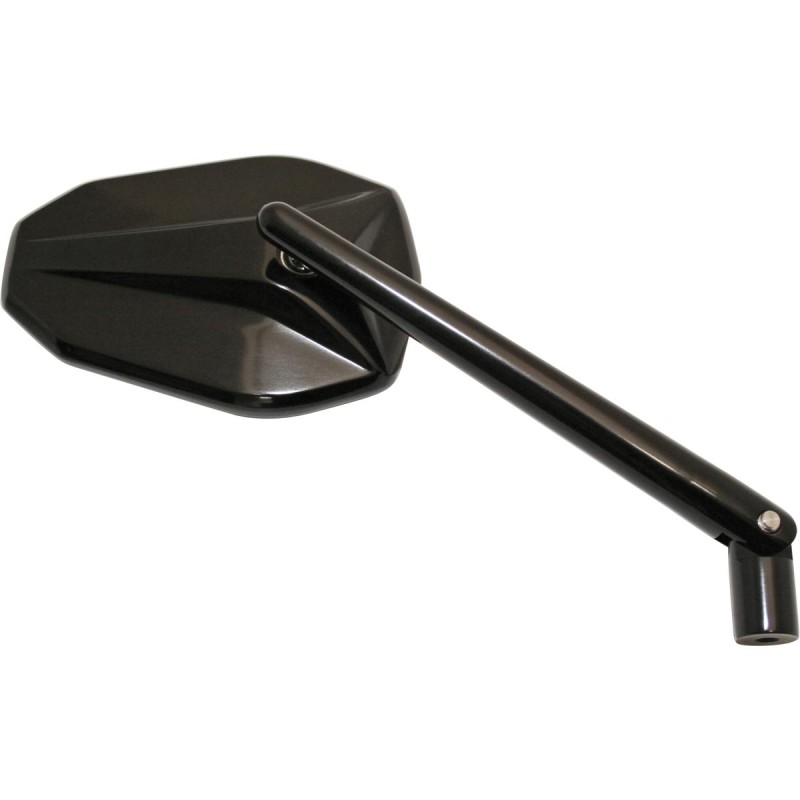Victory Mirror 150 mm stem Black, Anodized