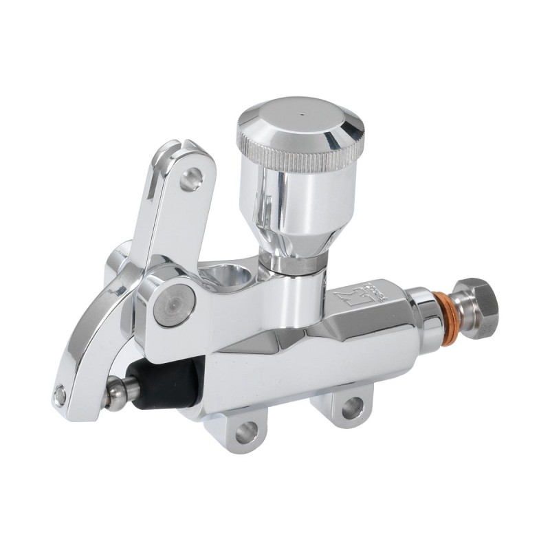 Wire Operated Master Cylinder With oil reservoir Aluminium Polished 14 mm Cable Clutch