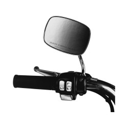 96-up Ergonomic Handlebar Switch Kit Left and Right Side, Chrome Switches with International Symbols