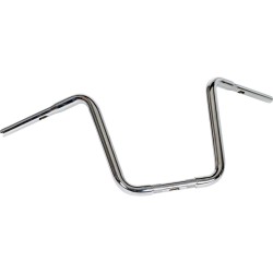 1 1/4" Narrow Ape Hanger Handlebar Chrome 1 1/4" Throttle By Wire