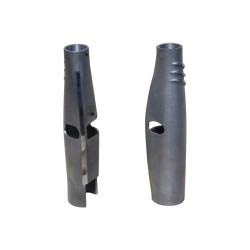 Bombshell Forktube Cover Aluminium Raw