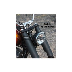 Bombshell Forktube Cover Aluminium Raw