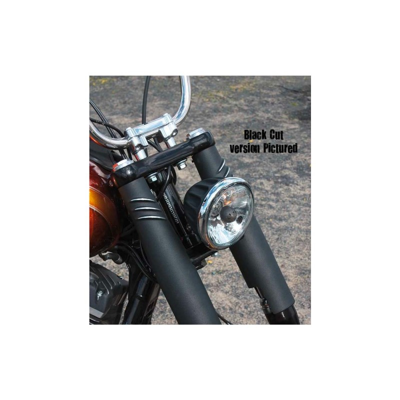 Bombshell Forktube Cover Aluminium Raw