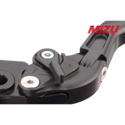 Adjustable and Foldable Replacement Lever Black Anodized Clutch Side
