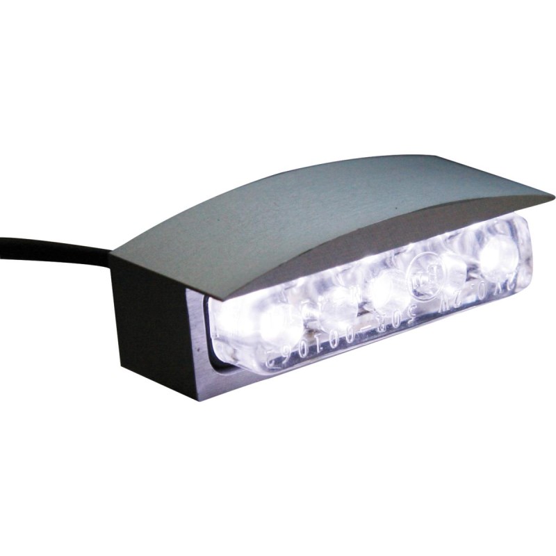 Mini LED License Plate Light Black