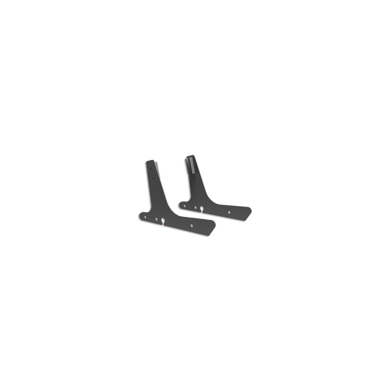 Sissy Bar Side Plates Black