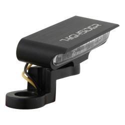 Stripe LED Turn Signal with Mirror Mount Black Clear LED