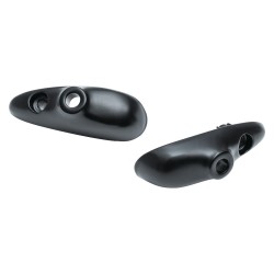 by Kellermann Road Glide Turn Signal Front Mounts Black Powder Coated