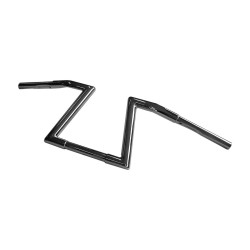 1 1/4" Z-Bar with 1" Clamp Diameter Handlebar Dimpled 3-Hole Chrome 230.0 mm